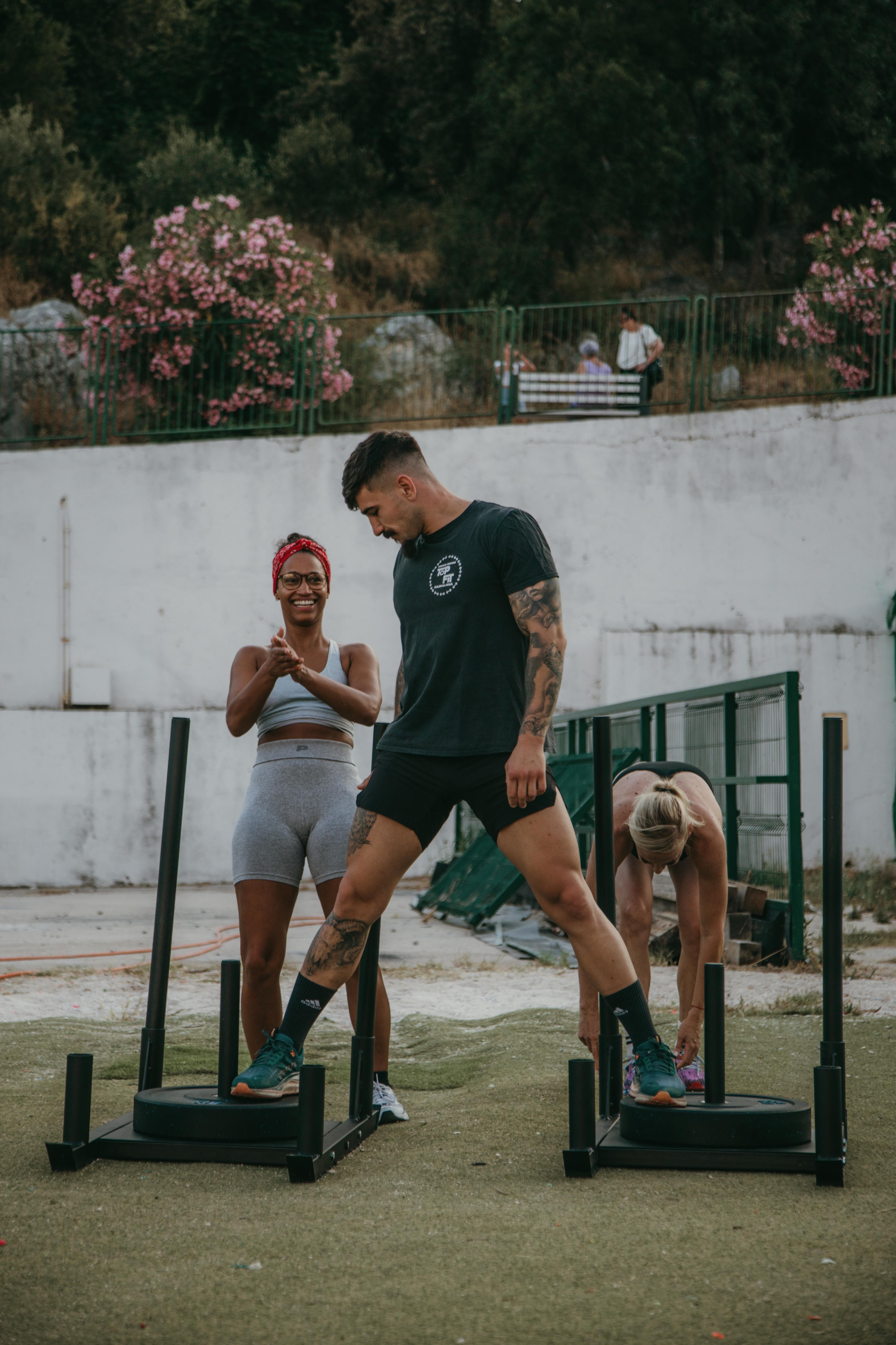 Personal training session